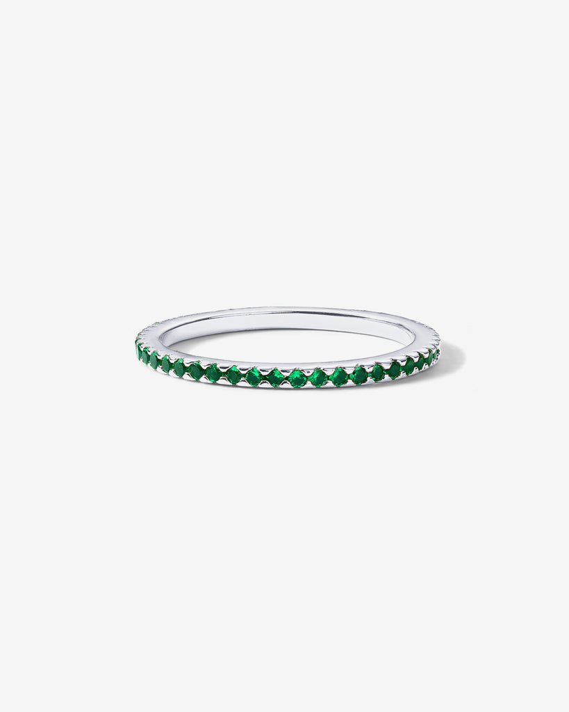 #Variant_White Gold / Green Cubic Zirconia