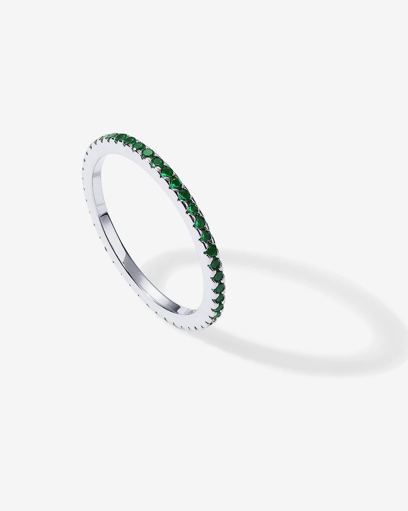 #Variant_White Gold / Green Cubic Zirconia