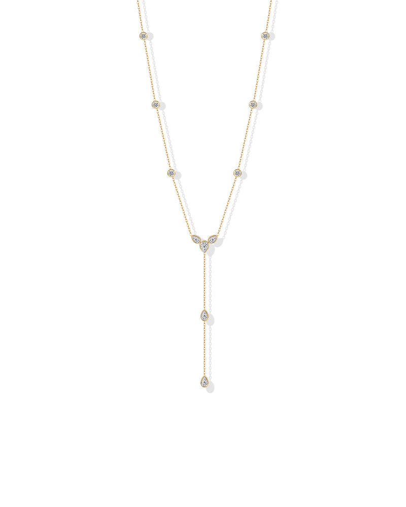 Waterproof Long Lariat Necklace