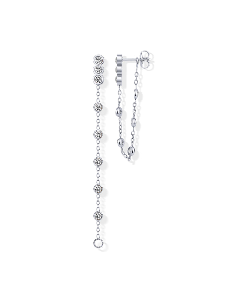 Waterproof Long Drop Earrings