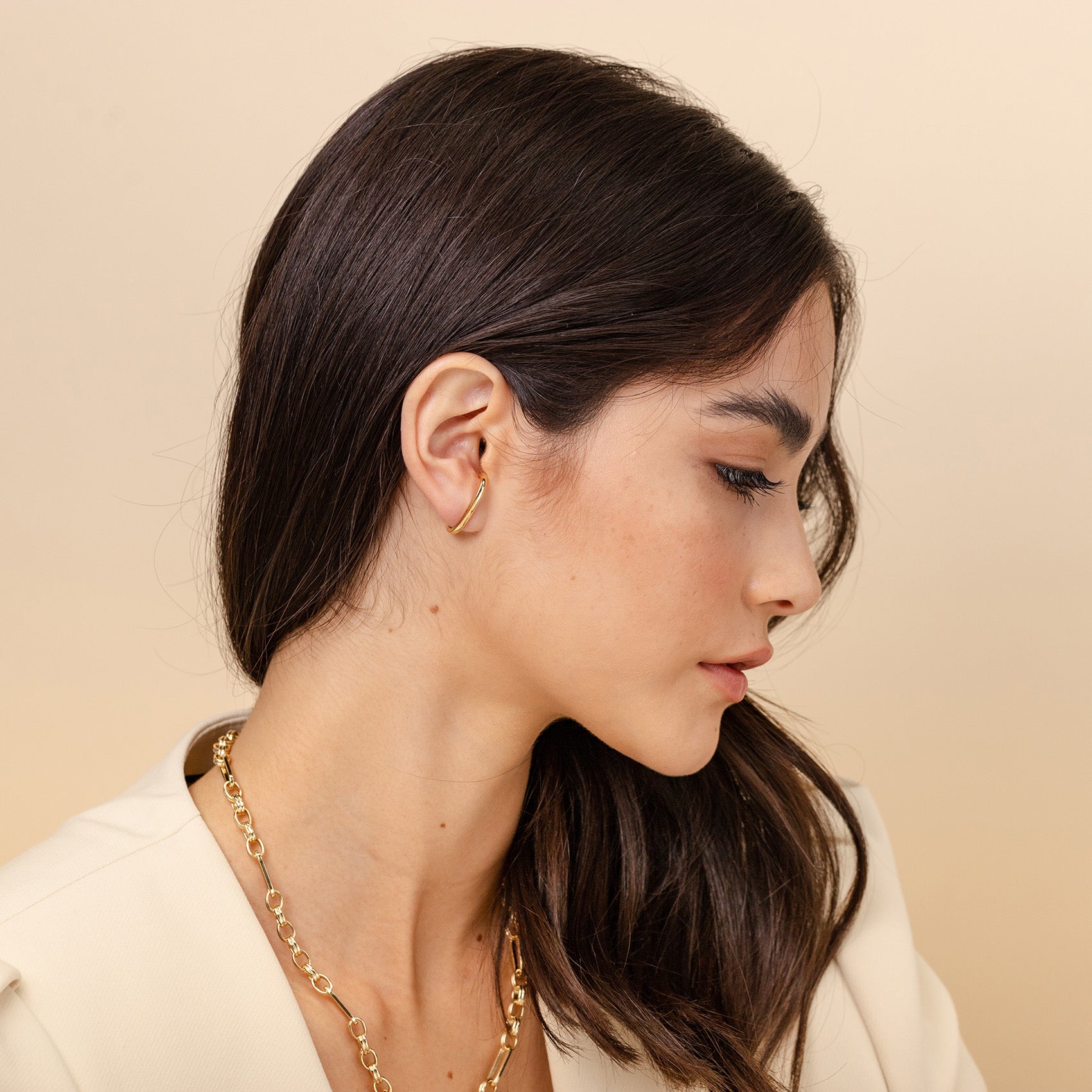 Minimalist Ear Lobe Cuff – PAVOI