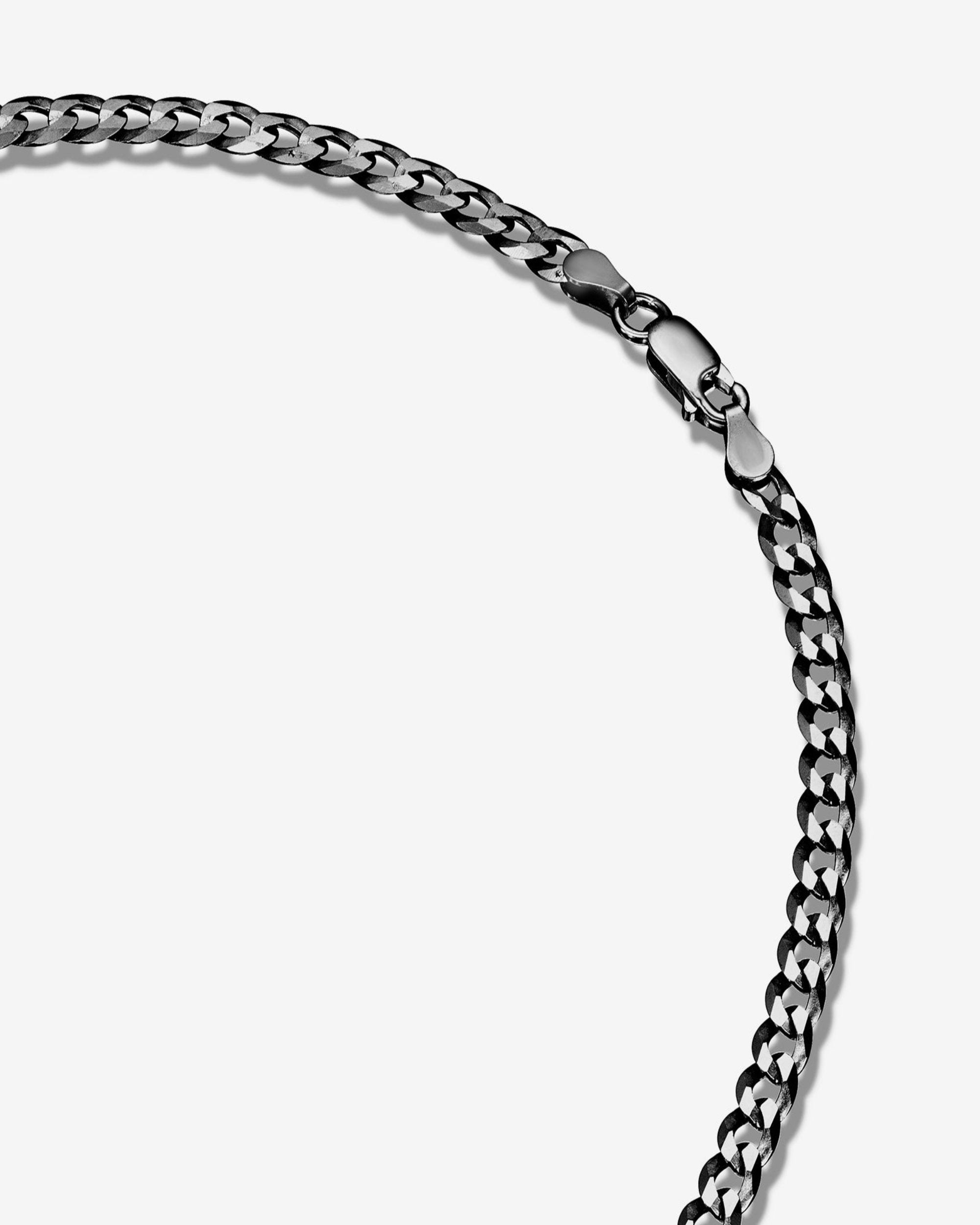 Heavy Duty Stainless Steel Flat Curb Chain For Bag Wallet Necklace Crafts,  50cm