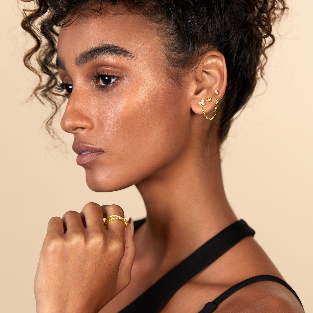 Dazzling Screw Back Studs Collection  Earring 
