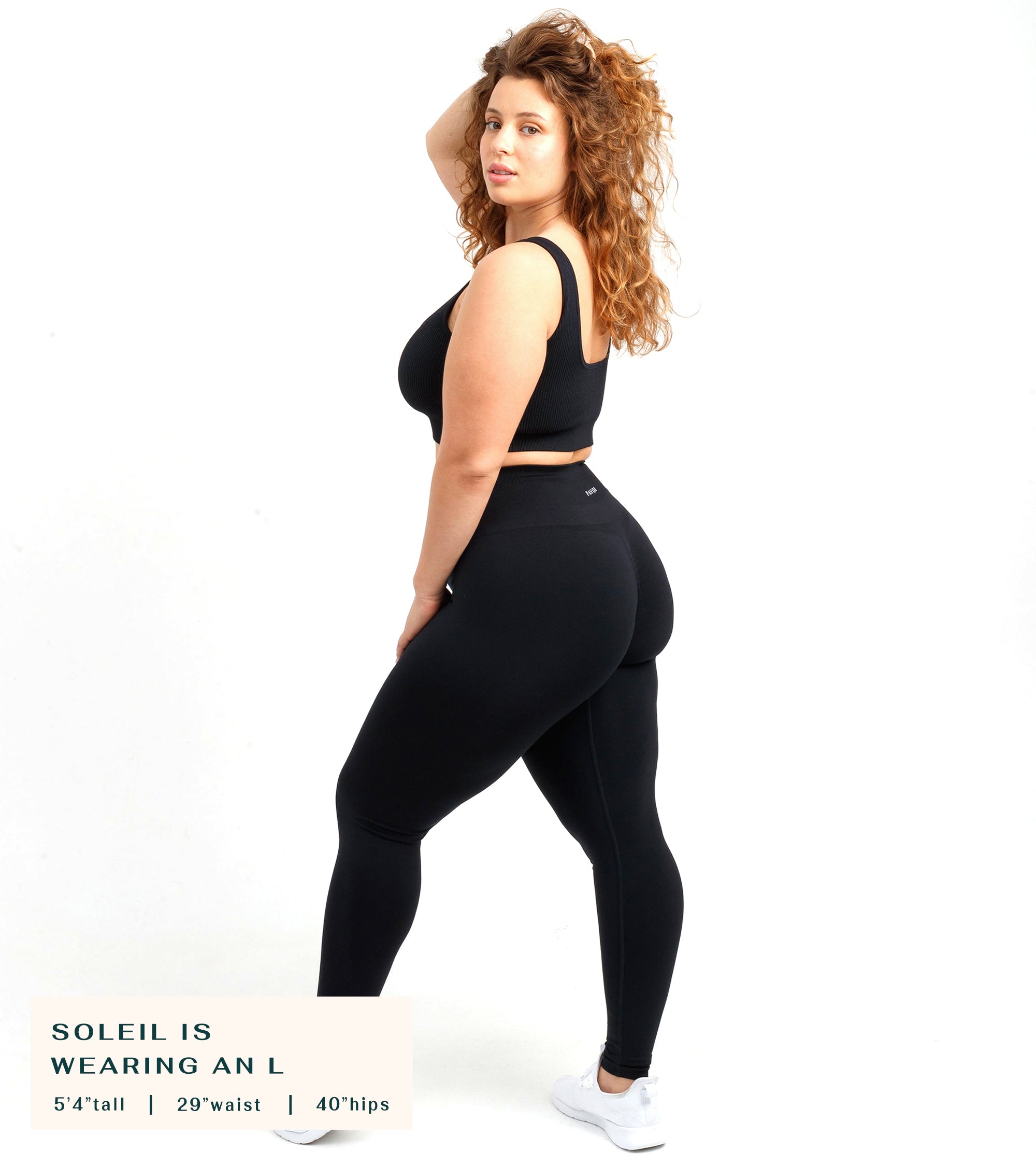  PAVOI ACTIVE Black Workout Leggings For WomenHigh  Performance Seamless Scrunch Butt Lifting Leggings For WomenGym Leggings  For Women