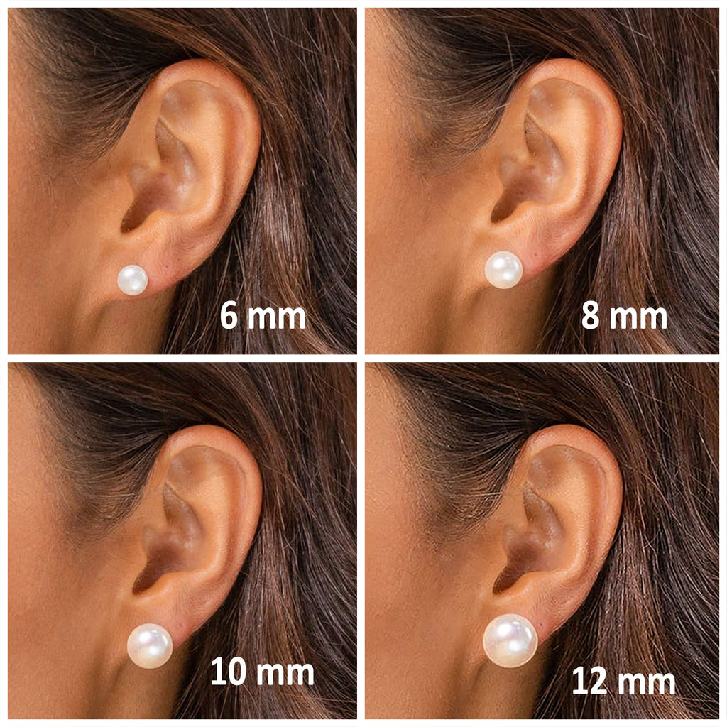 Shell Pearl Studs  Earring 