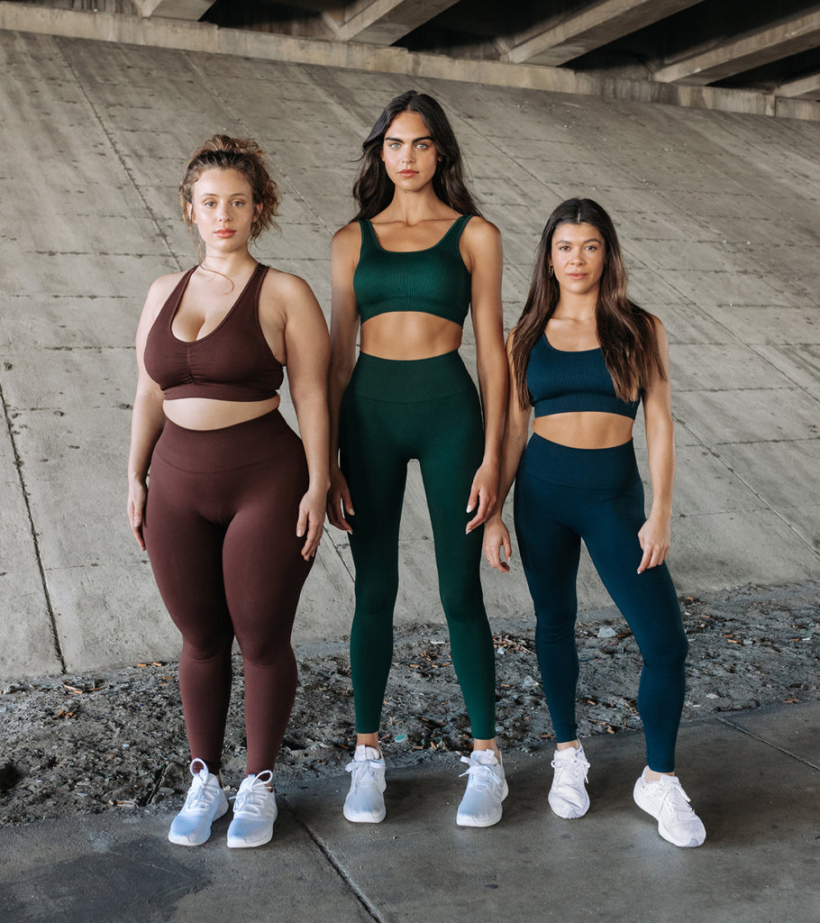 Navy Blue High Performance Seamless Scrunch Butt Lifting Leggings  Leggings 