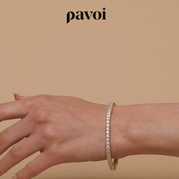 Rose Gold, White Gold, Yellow Gold,6.5 Inches,7 Inches,7.5 Inches